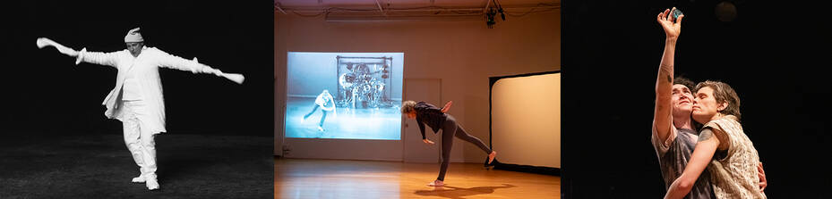 Images L to R: Ellen Fisher by Ben Stechschulte; Cathy Weis & Lisa Kraus by Richard Termine; Hana van der Kolk & Eddy Levin image courtesy of the artists.