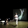 Performers: Weis, Monson <br/>Still from video by: Jody Sperling