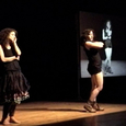 Performers: Weis, Miller <br/>Still from video by: Weis