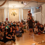 Owen Prum, Cathy Weis, & Audience — <a href="https://cathyweis.org/calendar/may-19-2024-stephen-petronio-mina-nishimura-nami-yamamoto-cayleen-del-rosario/" target="outside">May 19, 2024</a><br/>
Photo by Richard Termine