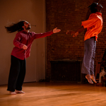 David Guzman and Zo Williams — <a href="https://cathyweis.org/calendar/may-25-2025-jonathan-gonzalez-keith-hennessy-and-ishmael-houston-jones-jennifer-miller/" target="outside">May 25, 2025</a> <br/> Photo by Rachel Keane