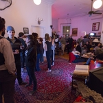 Audience during <span class='italic'>How is Dance Transmitted? </span>- <a href="https://cathyweis.org/calendar/sundays-on-broadway-live-performance/" target="outside">March 8, 2015</a> <br/>Photo: Richard Termine